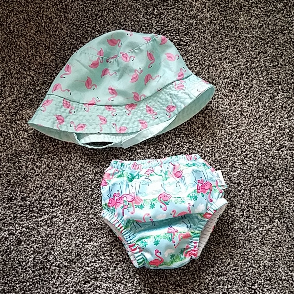 Swin diaper 12 month and hat